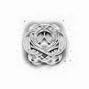 Infinity Symbol tattoo design idea