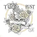 trust yourself and  yourself only tattoo design idea