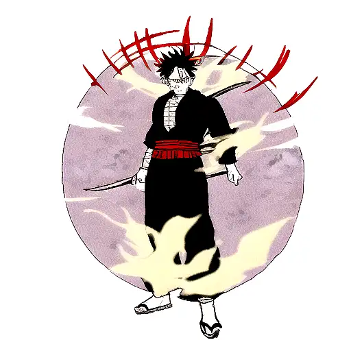 jujutsu kaisen, demon slayer, dragon ball, full metal, boku no hero,  tattoo design idea