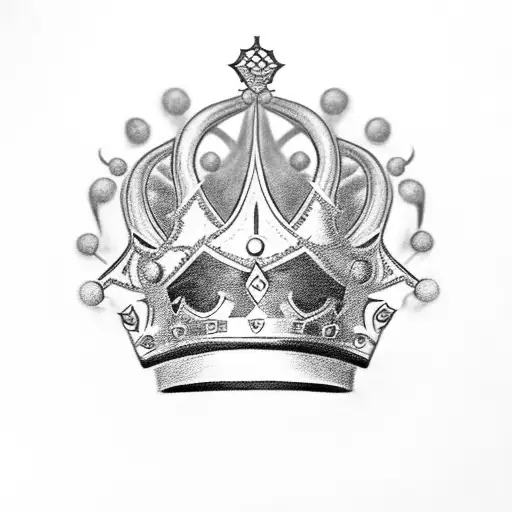 King's Crown tattoo design idea