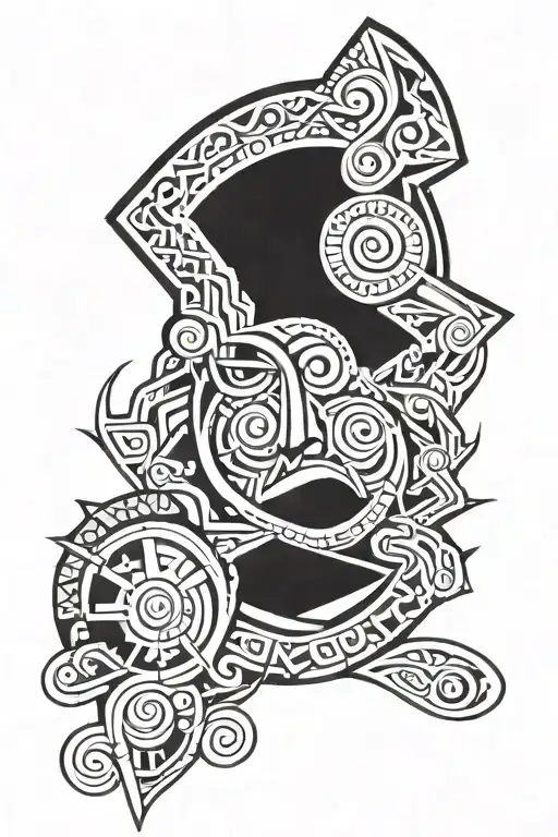 Miner tattoo design idea
