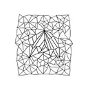 book and knowledge in a trapezoidal shape tattoo design idea