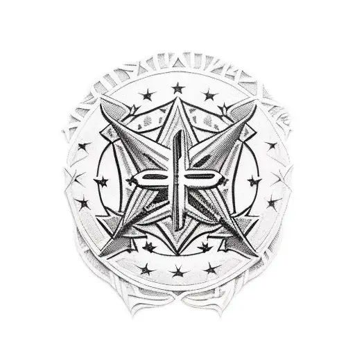 syria fighter tattoo design idea