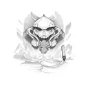 board game pathway tattoo design idea