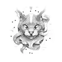 board game pathway tattoo design idea