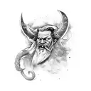 blindrune viking tattoo design idea
