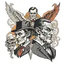 jekyll and hyde tattoo design idea