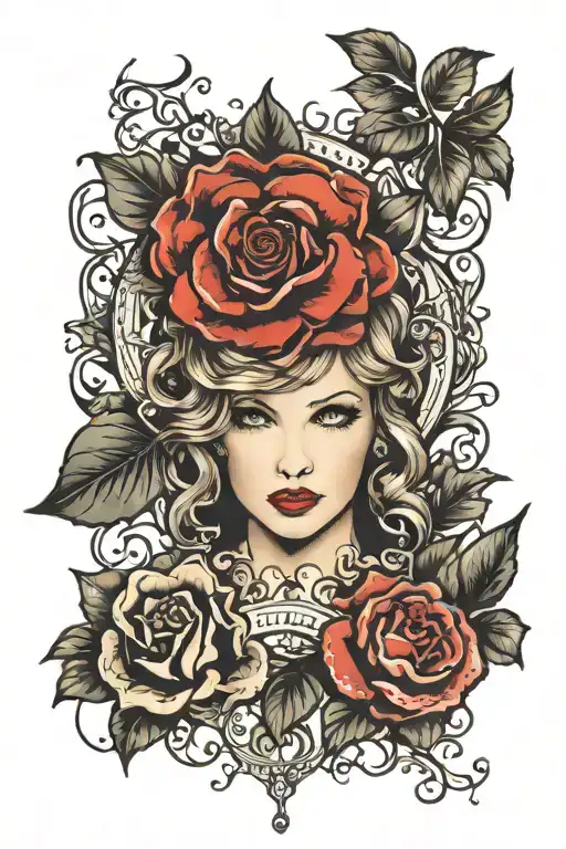 taylor swift lyrics tattoo design idea