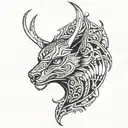 Cody rhodes tattoo design idea