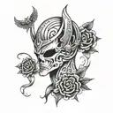 Cody rhodes tattoo design idea