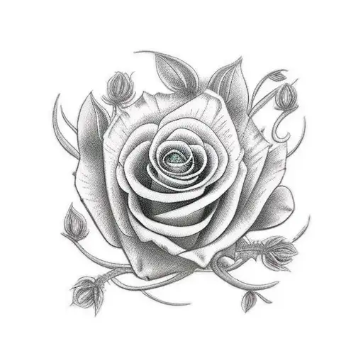 catrina tattoo design idea