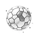 soccer tattoo design idea