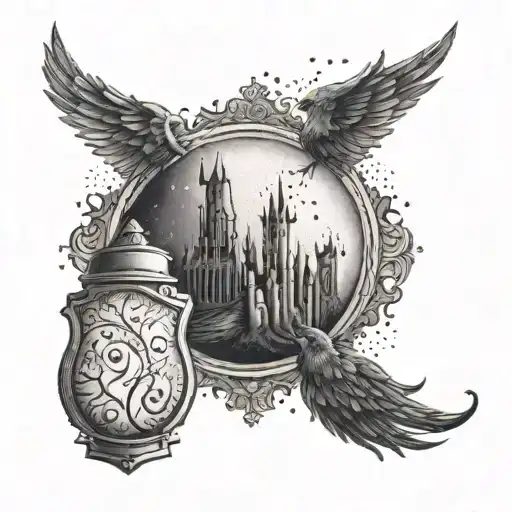 Harry Potter  tattoo design idea