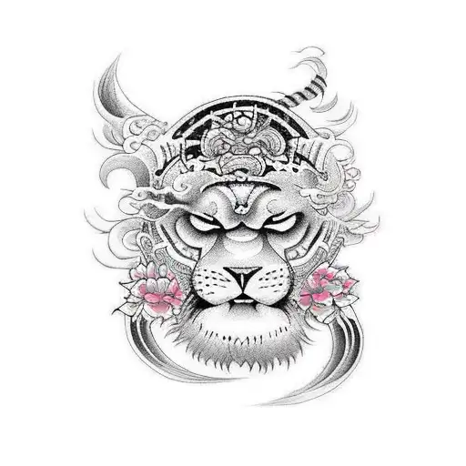 Hombre subiendo a la sima con su pasado en la espalda tattoo design idea