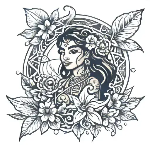 Moana inspired tattoo tattoo design idea