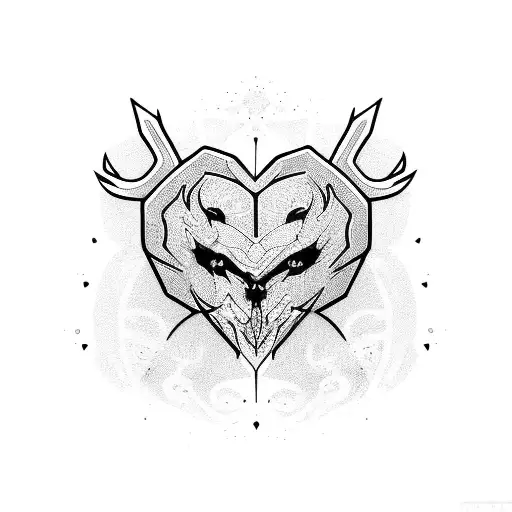 art heart brock tattoo design idea
