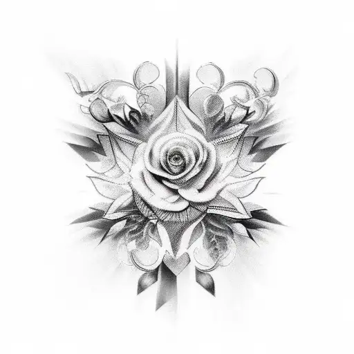 pearl with beyonce  tattoo design idea