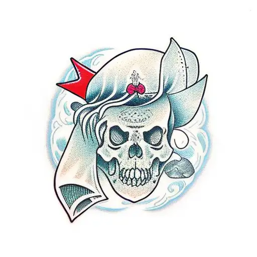 olas and shaka tattoo design idea