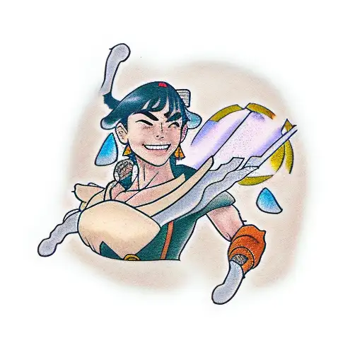 toph beifong tattoo design idea