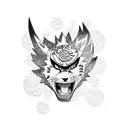 naruto and jiraiya ice cream tattoo design idea