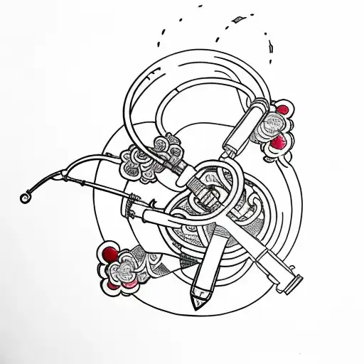 Stethoscope  tattoo design idea