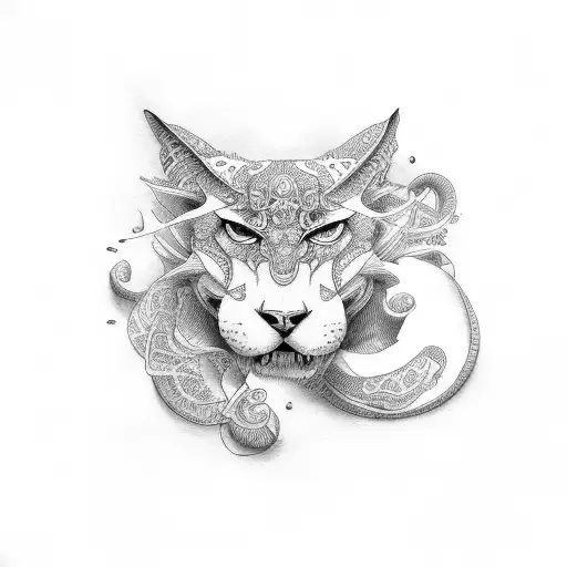 Karma tattoo design idea