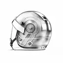 Fernando Alonso's 2005 helmet full color  tattoo design idea