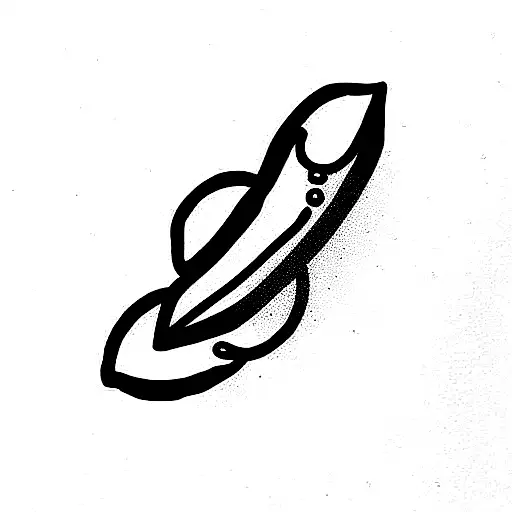 funny cartoon tattoo design idea