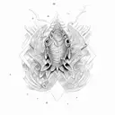 carp  tattoo design idea