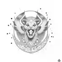 black belt fist tattoo design idea