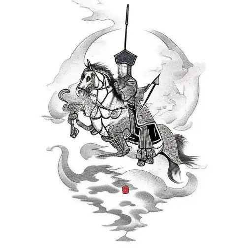 Saint George of Capadotia  tattoo design idea
