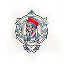 cossack tattoo design idea