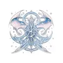 DRACO CONSTELLATION tattoo design idea