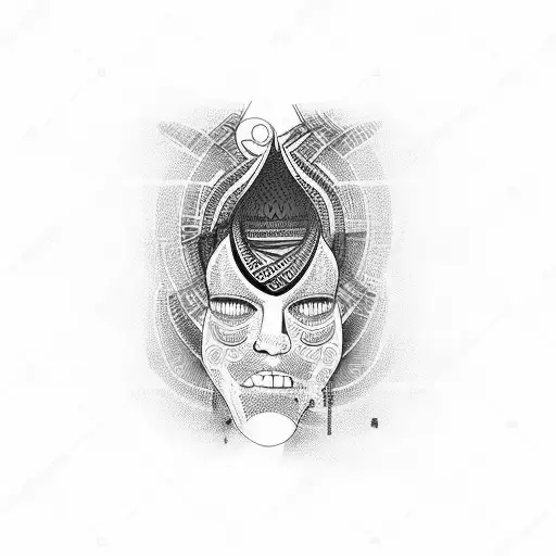 red ink neck tattoo intellect  tattoo design idea