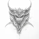 red ink neck tattoo intellect  tattoo design idea