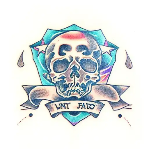 muerto tattoo design idea