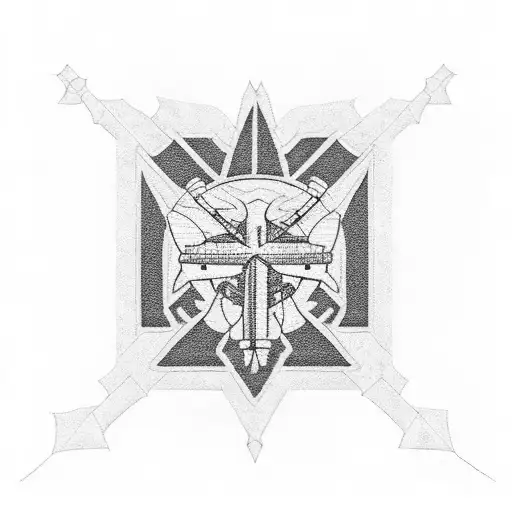 Design a blackwork half sleeve featuring various military vehicles, such as tanks and armored personnel carriers, as a tribute to your time in the Army tattoo design idea