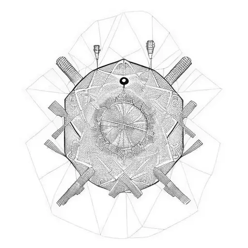 Matrix code tattoo design idea