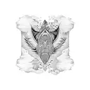 sleeve incorporating South Africa, Colombia, Thailand, England and USA tattoo design idea