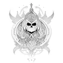 ornamentación medieval tattoo design idea