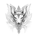 ornamentación medieval tattoo design idea