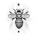 bumble bee   tattoo design idea