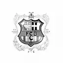 fc barcelona tattoo design idea