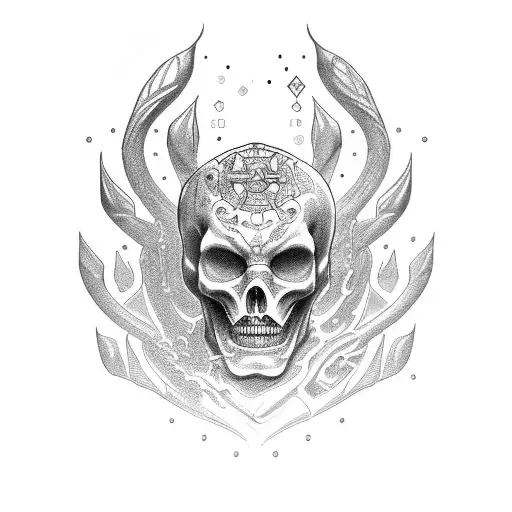 forearm Atlantis  tattoo design idea