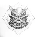 forearm Atlantis  tattoo design idea