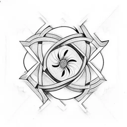 staffordshire knot tattoo design idea