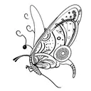 Butterfly effect tattoo design idea