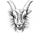 lamb  tattoo design idea