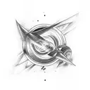 canary in tornado over atlanta tattoo design idea