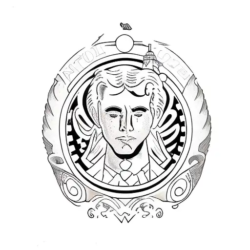Apollo  tattoo design idea